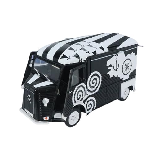 Mini Auto Spielzeug 1:18 Für Citroën Typ HY Breizh Classic Gemustertes Modell Legierung Doppeltürversion Fahrzeug 1969 Wohnkultur Mini Auto Spielzeug 1:18 Für Citroën Typ HY Breizh Classic Gemustertes Modell Legierung Doppeltürversion Fahrzeug 1969 Wohnkultur von CYQOCD