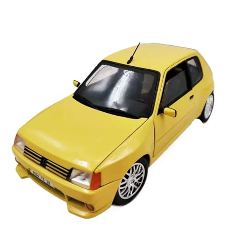 Mini Auto Spielzeug 1:18 Für Dongfeng Alte Retro Seltene Limousine Legierung Maßstab Auto Modell Spielzeug Silber Rad Wohnzimmer Ornamente Wohnkultur(Yellow) von CYQOCD