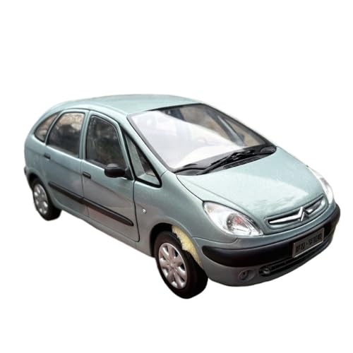 Mini Auto Spielzeug 1:18 Für Dongfeng Citroen Sarah Picasso Skala Sammlung Fahrzeug Legierung Modell Vergriffen Stil Wohnkultur(Green) von CYQOCD
