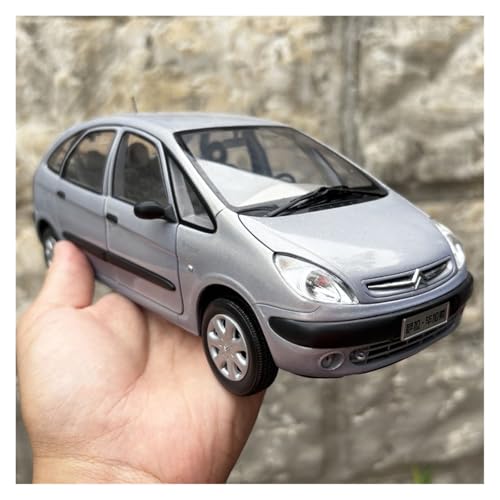 Mini Auto Spielzeug 1:18 Für Dongfeng Citroen Sarah Picasso Skala Sammlung Fahrzeug Legierung Modell Vergriffen Stil Wohnkultur(Silver) von CYQOCD