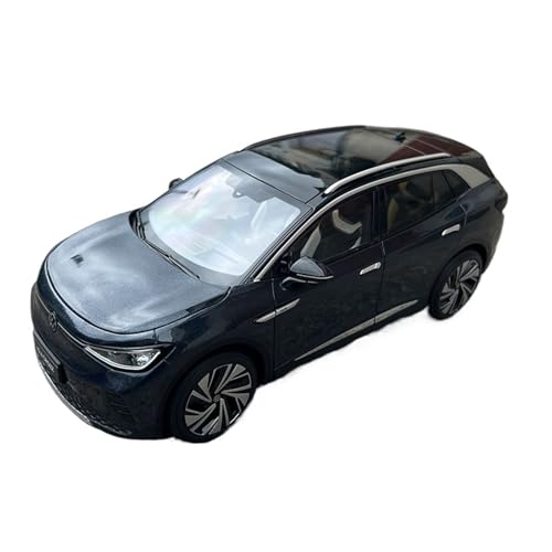 Mini Auto Spielzeug 1:18 Für FAW Volkswagen ID.4 Crozz SUV Legierung Skala Dekoration Auto Modell Szene Simulation Spielzeug Wohnkultur(Blue) von CYQOCD