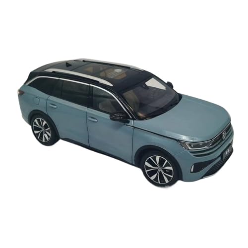 Mini Auto Spielzeug 1:18 Für FAW Volkswagen Range Rover 2023 Druckgusslegierung Dekofahrzeuge SUV Offroad Home Decor Wohnkultur(Blue) von CYQOCD