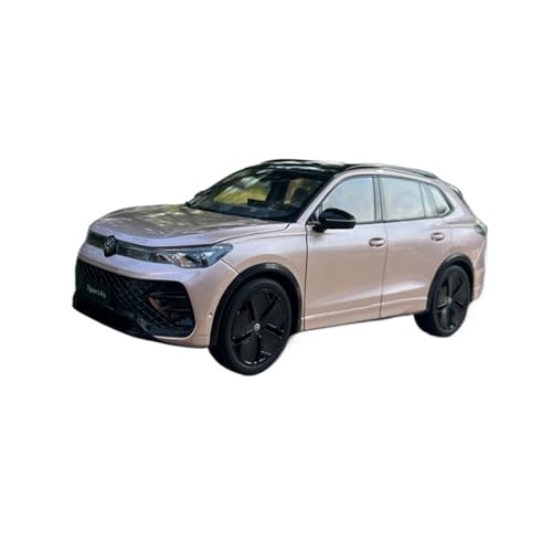 Mini Auto Spielzeug 1:18 Für FAW Volkswagen Tiguan Lpro2024 Metallornamente Autosimulationsmodell Für Freund Wohnkultur(Pink) von CYQOCD