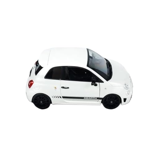 Mini Auto Spielzeug 1:18 Für FIAT F595 Abarth Simulation Legierung Auto Modell Dekoration Sammlung Fahrzeug Statische Display Wohnkultur von CYQOCD