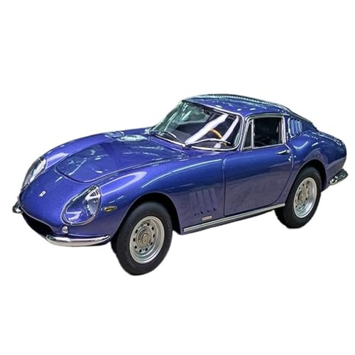 Mini Auto Spielzeug 1:18 Für Ferrari 275 GTB/C Verschiedene Legierungsmodelle Mehrfarbiges Optionales Druckgussdisplay Realistisches Modell Wohnkultur(Purple) von CYQOCD