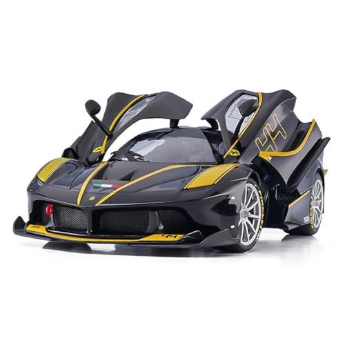 Mini Auto Spielzeug 1:18 Für Ferrari FXXK Sportwagen-Version Schwarz Gold Lackiert Legierung Modell Metall Ornamente Auto Wohnkultur Mini Auto Spielzeug 1:18 Für Ferrari FXXK Sportwagen-Version Schwarz Gold Lackiert Legierung Modell Metall Ornamente Auto Wohnkultur von CYQOCD