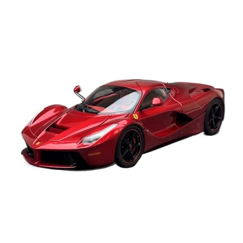 Mini Auto Spielzeug 1:18 Für Ferrari LaFerrari Metallic Red Hamilton Edition Simulation Ornamente Legierung Volle Tür Auto Modell Wohnkultur von CYQOCD