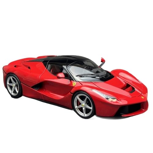 Mini Auto Spielzeug 1:18 Für Ferrari LaFerrari Simulation Rot Legierung Voll Offen Auto Modell Erwachsene Geburtstag Urlaub Wohnkultur(Red A) von CYQOCD