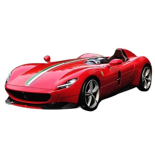 Mini Auto Spielzeug 1:18 Für Ferrari Monza SP1 Sportwagen Realistisches Design Legierung Automodell Erwachsenensammlung Dekoration Wohnkultur von CYQOCD