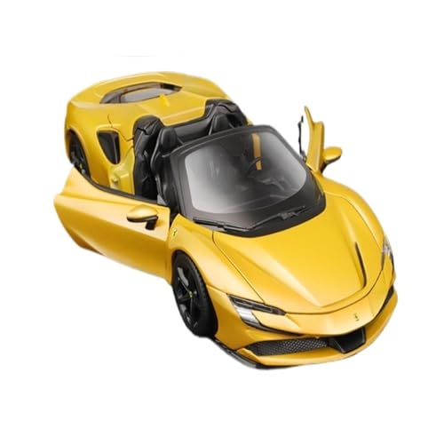 Mini Auto Spielzeug 1:18 Für Ferrari SF90 Sportwagen Spielzeug Simulation Legierung Automodell Herren Urlaub Ornamente Display Wohnkultur von CYQOCD