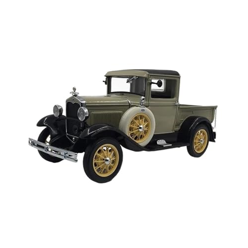 Mini Auto Spielzeug 1:18 Für Ford 1931 Pickup Truck Modell Simulation Fahrzeug Legierung Diecast Auto Modell Vintage Souvenir Wohnkultur(Green) von CYQOCD
