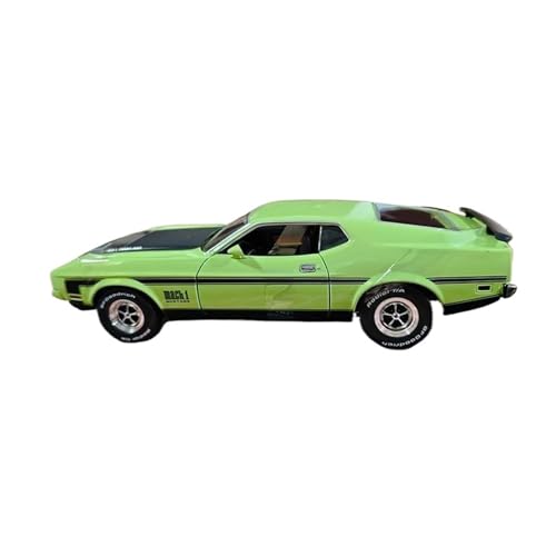 Mini Auto Spielzeug 1:18 Für Ford Bronco Mach 1 1971 Muscle-Car-Fans Lieben Es Legierungsmodellspielzeug Für Erwachsene Zu Sammeln Wohnkultur(Green) von CYQOCD