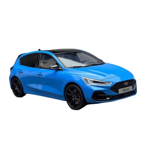 Mini Auto Spielzeug 1:18 Für Ford Focus ST Blau 2024 Harz Auto Modell Statische Betrachtung Hause Ornamente Modell Wohnkultur Mini Auto Spielzeug 1:18 Für Ford Focus ST Blau 2024 Harz Auto Modell Statische Betrachtung Hause Ornamente Modell Wohnkultur von CYQOCD