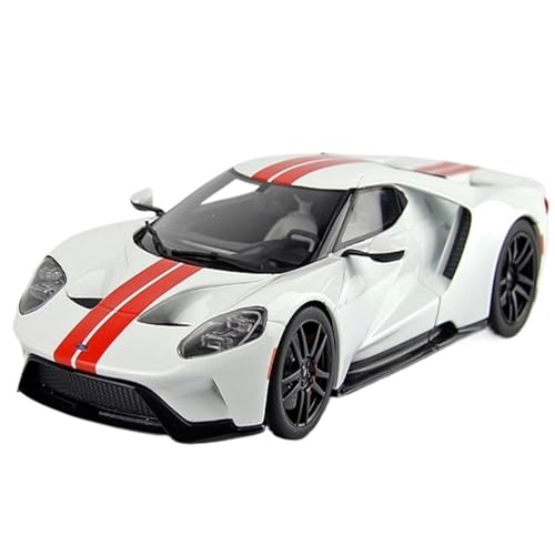 Mini Auto Spielzeug 1:18 Für Ford GT 2017 Ford GT Weißes Harzautomodell Ist Geeignet Für Sammler Oder Urlaubsüberraschungen Wohnkultur von CYQOCD