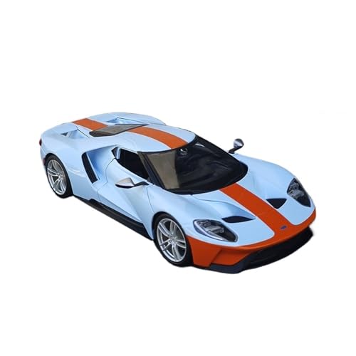 Mini Auto Spielzeug 1:18 Für Ford GT Blau Legierung Auto Display Modell Sportwagen Modell Metall Fahrzeug Dekoration Spielzeug Wohnkultur von CYQOCD