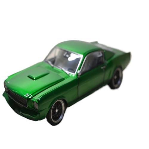 Mini Auto Spielzeug 1:18 Für Ford Mustang Shelby GT350 Grünes Retro-Sportwagen-Legierungsmodell Als Überraschung Für Die Älteren Wohnkultur von CYQOCD