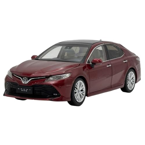 Mini Auto Spielzeug 1:18 Für GAC Toyota Camry Der 8 Generation Rotes Sammlerautomodell Aus Legierung Realistische Funktionen Wohnkultur von CYQOCD