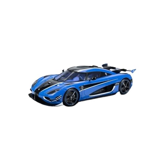 Mini Auto Spielzeug 1:18 Für Koenigsegg Agera RS Blau Legierung Auto Modell Supercar Enthusiasten Sammeln Und Display Wohnkultur von CYQOCD