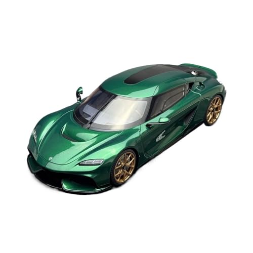 Mini Auto Spielzeug 1:18 Für Koenigsegg Gemera Harz Grünes Automodell Harz Goldrad Sportwagen-Ausstellungsmodell Wohnkultur Mini Auto Spielzeug 1:18 Für Koenigsegg Gemera Harz Grünes Automodell Harz Goldrad Sportwagen-Ausstellungsmodell Wohnkultur von CYQOCD