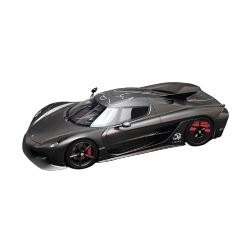 Mini Auto Spielzeug 1:18 Für Koenigsegg Jesko Carbonfaserharz Limitiertes Automodell Geeignet Für Sammler Wohnkultur von CYQOCD
