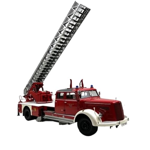 Mini Auto Spielzeug 1:18 Für L6600 DL30 Leiterfeuerwehrauto Legierungsmodell Limitierte Auflage Sammleredition Fahrzeug Wohnkultur von CYQOCD