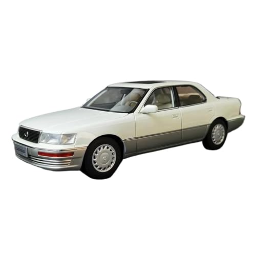 Mini Auto Spielzeug 1:18 Für LS400 Lexus Metall Automodell Klassisches Dach Klassisches Auto Mini Fahrzeug Vintage Dekoration Wohnkultur(Beige) von CYQOCD