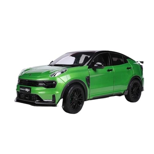 Mini Auto Spielzeug 1:18 Für LYNK&CO 05+ Grünes Sammlerautomodell Aus Legierung Hardcover-Ausgabe Statisches Ausstellungsfahrzeug Wohnkultur von CYQOCD