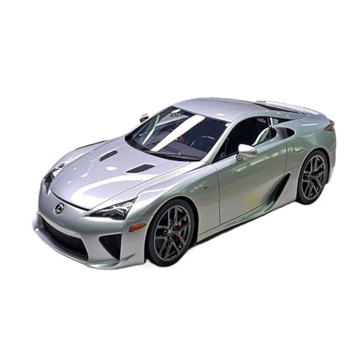Mini Auto Spielzeug 1:18 Für Lexus LFA 2010 Harzautomodell Sammlerlimousine Modellsammlung Für Männer Wohnkultur(Silver) von CYQOCD