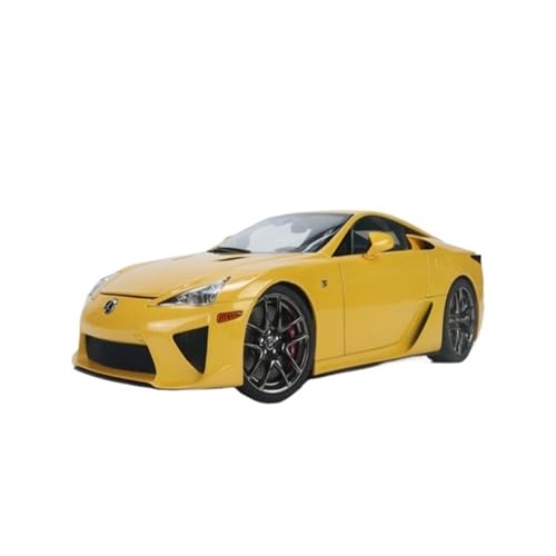 Mini Auto Spielzeug 1:18 Für Lexus LFA Legierung Vollgelbe Perlmuttfarbe + Schwarze Innenausstattung Automodell Sammlerstück Für Erwachsene Wohnkultur von CYQOCD