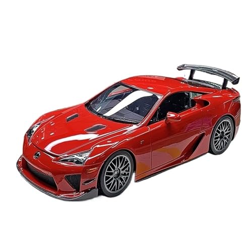 Mini Auto Spielzeug 1:18 Für Lexus Lfa Paket Eml044 2012 Harz Auto Statische Zier Modell Indoor Desktop Dekoration Wohnkultur(Red) von CYQOCD
