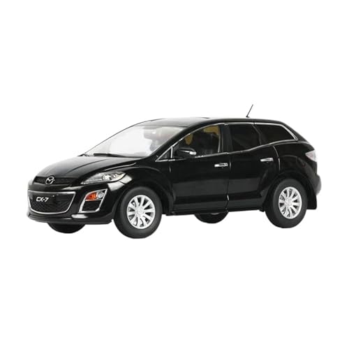 Mini Auto Spielzeug 1:18 Für Mazda CX-7 SUV Geländewagen Autos Modell Spielzeug Für Erwachsene Souvenir Display Schwarze Limousine Serie Wohnkultur von CYQOCD