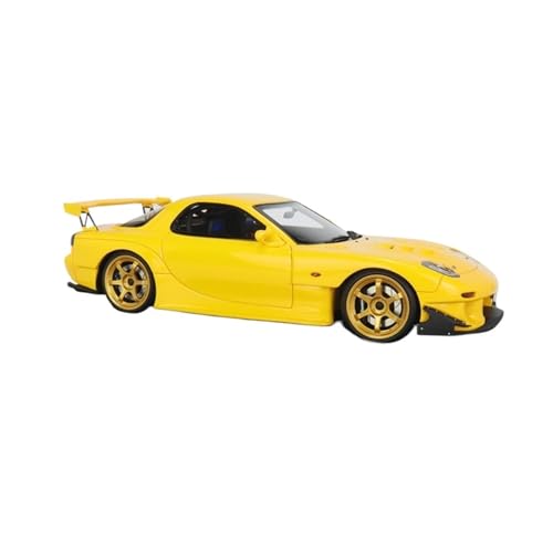 Mini Auto Spielzeug 1:18 Für Mazda Japanischen Sport Auto RX-7 Harz Limitierte Edition Auto Modell Ornamente Sammler Spielzeug Wohnkultur von CYQOCD