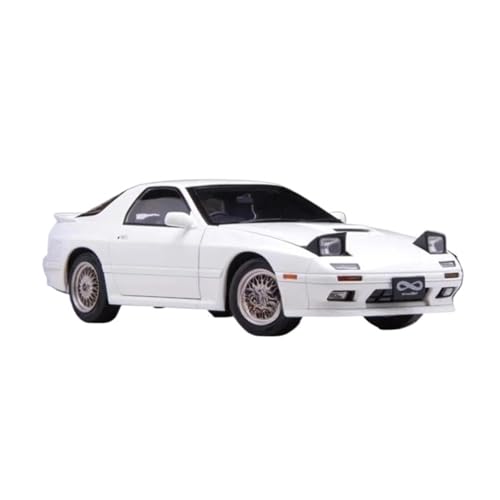 Mini Auto Spielzeug 1:18 Für Mazda RX7 FC3S Sportwagen Weiß Legierung Automodell Druckguss Geeignet Für Erwachsene Sammler Wohnkultur von CYQOCD