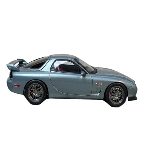 Mini Auto Spielzeug 1:18 Für Mazda RX7 Spirit R Metall Mini Auto Modell Grau Polar Master Sammlung Display Wohnkultur Mini Auto Spielzeug 1:18 Für Mazda RX7 Spirit R Metall Mini Auto Modell Grau Polar Master Sammlung Display Wohnkultur von CYQOCD