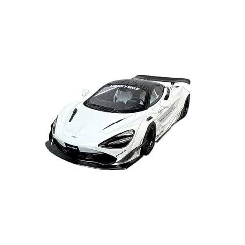 Mini Auto Spielzeug 1:18 Für McLaren 720S Druckguss-Metallautomodell Mit Displayabdeckung, Weiße Supercar-Innendekoration Wohnkultur Mini Auto Spielzeug 1:18 Für McLaren 720S Druckguss-Metallautomodell Mit Displayabdeckung, Weiße Supercar-Innendekoration Wohnkultur von CYQOCD