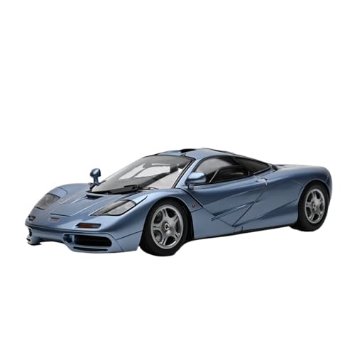 Mini Auto Spielzeug 1:18 Für McLaren F1 Großformatiges Legierungsautomodell Sammlerornament Eisblau Mit Zu Öffnender Tür Wohnkultur von CYQOCD