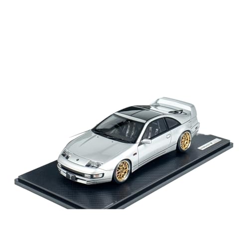 Mini Auto Spielzeug 1:18 Für Nissan Fairlady Z (Z32) 2by2 Silberlegierung Automodell Druckgussfahrzeug Klassisches Simulationsspielzeug Wohnkultur von CYQOCD