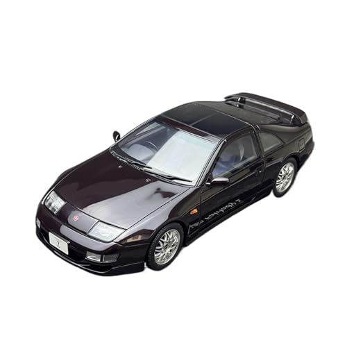 Mini Auto Spielzeug 1:18 Für Nissan Fairlady Z (Z32) Version R Automodell Harz Auto Sammlerhandwerk Ornamente Wohnkultur(Purple) von CYQOCD