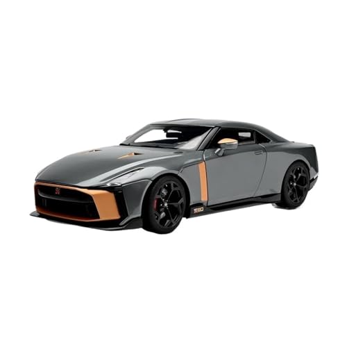 Mini Auto Spielzeug 1:18 Für Nissan GT R50 Voll Geöffnetes Auto Metallornament Modellartefakte Sammlung Ornamente Überraschungsspielzeug Wohnkultur(Orange) von CYQOCD