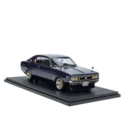 Mini Auto Spielzeug 1:18 Für Nissan Laurel 2000SGX (C130) Lila Legierung Auto Modell Maßstab Druckguss Sammlerstück Für Freund Wohnkultur von CYQOCD