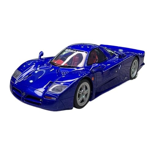 Mini Auto Spielzeug 1:18 Für Nissan R390 GT1 Straßenauto 1997 Harzautomodell Exklusive Sammlerdekoration In Blau Wohnkultur von CYQOCD