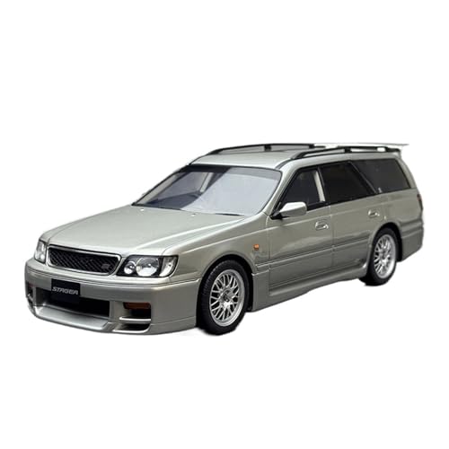 Mini Auto Spielzeug 1:18 Für Nissan Stagea 260RS KR4 1997 Legierung Diecast Spielzeug Auto Große Maßstab Modell Display Stand Display Wohnkultur von CYQOCD