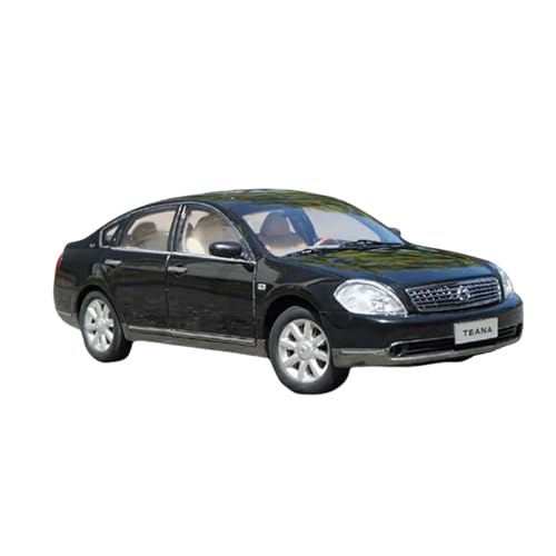 Mini Auto Spielzeug 1:18 Für Nissan Teana Der Ersten Generation, Legierungssimulationsautomodellsammlung, Fertige Ornamente Wohnkultur(Black) von CYQOCD