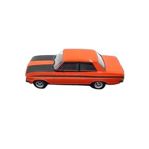 Mini Auto Spielzeug 1:18 Für Opel Kadett B 1972 Simulation Legierung Modell Metall Souvenir Display Sammlung Fahrzeug Spielzeug Wohnkultur(Orange) von CYQOCD