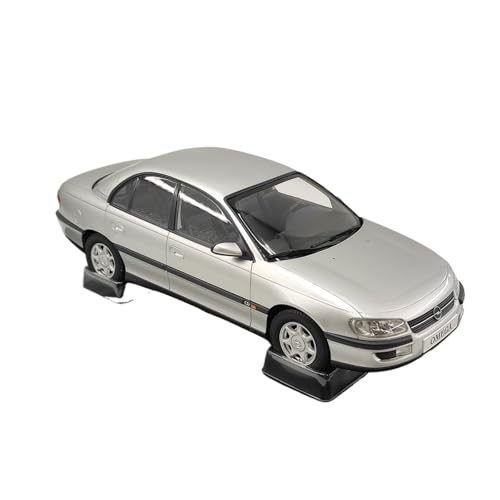 Mini Auto Spielzeug 1:18 Für Opel Omega B 1996 Legierung Silber Limousine Automodell Realistische Innenausstattung Miniatur Indoor Spielzeug Wohnkultur von CYQOCD