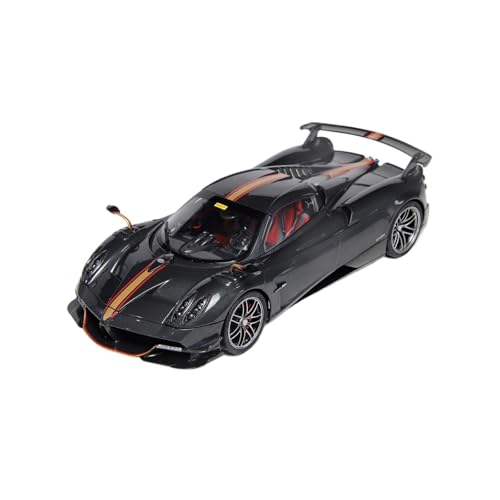 Mini Auto Spielzeug 1:18 Für Pagani Huyara Roadster BC Black Carbon Volle Offene Legierung Auto Modell Druckguss Metall Spielzeug Wohnkultur Mini Auto Spielzeug 1:18 Für Pagani Huyara Roadster BC Black Carbon Volle Offene Legierung Auto Modell Druckguss Metall Spielzeug Wohnkultur von CYQOCD