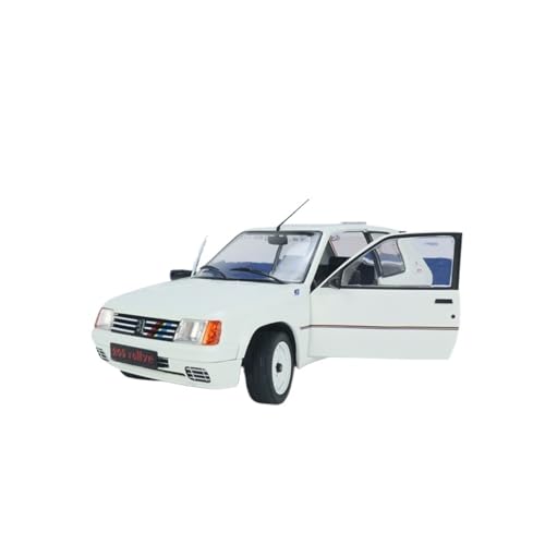 Mini Auto Spielzeug 1:18 Für Peugeot 205 Mk.1 1.9L 1988 Detaillierte Druckguss-Replik Sammlermodell Wohnkultur Mini Auto Spielzeug 1:18 Für Peugeot 205 Mk.1 1.9L 1988 Detaillierte Druckguss-Replik Sammlermodell Wohnkultur von CYQOCD