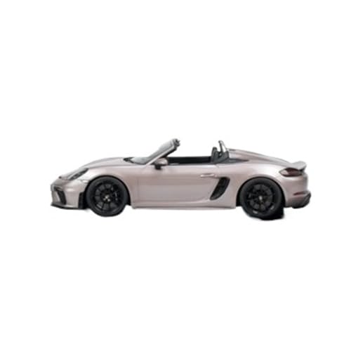 Mini Auto Spielzeug 1:18 Für Porsche 718 Spyder EIS Pflaume Metall Legierung Auto Modell Cabrio Fahrzeug Metall Dekoration Wohnkultur Mini Auto Spielzeug 1:18 Für Porsche 718 Spyder EIS Pflaume Metall Legierung Auto Modell Cabrio Fahrzeug Metall Dekoration Wohnkultur von CYQOCD
