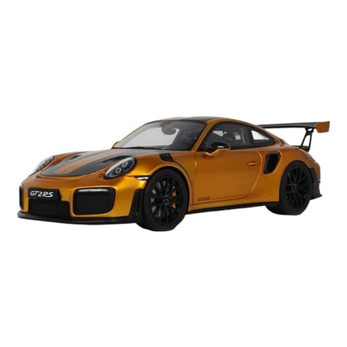 Mini Auto Spielzeug 1:18 Für Porsche 911 (991.2) GT2 RS Harz Automodell Gold Bestes Spielzeug Geeignet Für Erwachsenensammlung Wohnkultur von CYQOCD