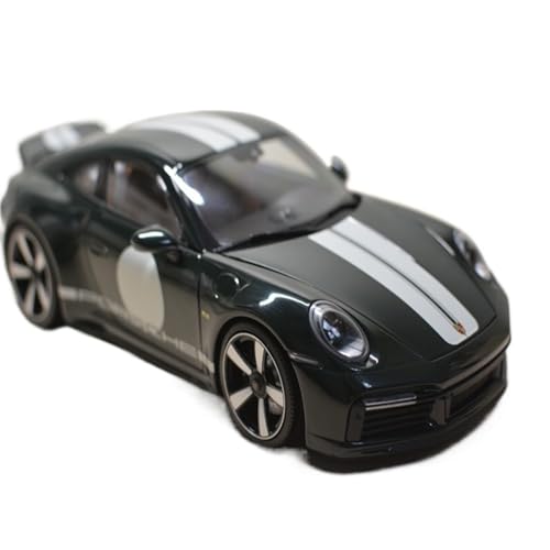 Mini Auto Spielzeug 1:18 Für Porsche 911 (992) Sprot Classic Schwarz Mit Bedrucktem Alufahrzeug Für Freundin Wohnkultur von CYQOCD